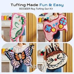 Complete Rug Tufting Gun Kit for Beginners