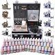 Complete Tattoo Kit 54 Color Ink 8 Machine Guns Set Lcd Power Supply Equipment