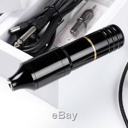 Complete Tattoo Kit Motor Pen Machine Gun Inks Power Supply Needles Cartridges