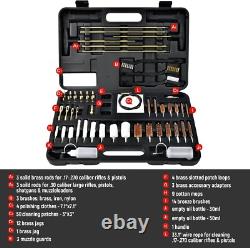 Comprehensive Gun Cleaning Accessory Set Universal Compatibility for Firearms
