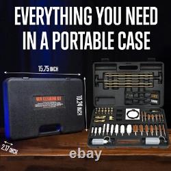 Comprehensive Gun Cleaning Accessory Set Universal Compatibility for Firearms