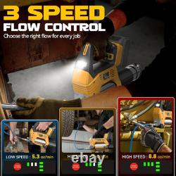 Cordless Grease Gun, Compatible with Dewalt 20V Battery (Tool Only), 3-Speed Adj