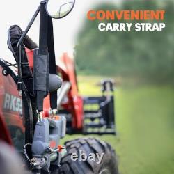 Cordless Grease Gun Kit Compatible with Dewalt 20V MAX Battery, 10000 PSI 5-Spee