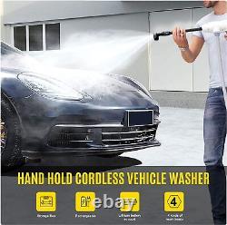 Cordless High Pressure Washer Spray Water Gun Car Washing Cleaning Machine Kit