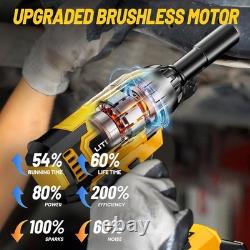 Cordless Impact Wrench 1/2 Inch, 480Ft-lbs 650N. M Brushless High Power Impact