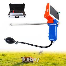 Cows Cattle Artificial Insemination Gun Kit stainless steel Adjust Probe length