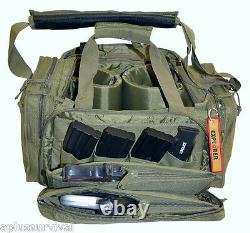 Coyote Brown Explorer Tactical Range Ready Bag Gun Pistol Survival Emergency Kit