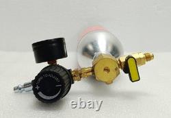 Cps Tlfgra Afm100 Ac Flush Gun Kit Regulator Tank Cylinder Hose New Surplus 80c