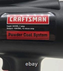 Craftsman 582.17288 Electric Powder Coat Spray Gun Kit Metal Finisher DESC (103)
