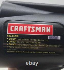 Craftsman 582.17288 Electric Powder Coat Spray Gun Kit Metal Finisher DESC (103)