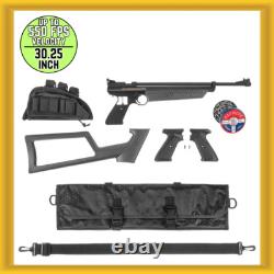 Crosman The Drifter 2289CFKT Convertible. 22cal Pellet Pistol / Air Rifle Kit