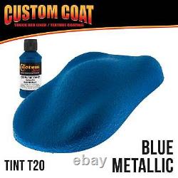 Custom Coat Blue Metallic 2 Gal Urethane Spray-On Truck Bed Liner Spray Gun Kit