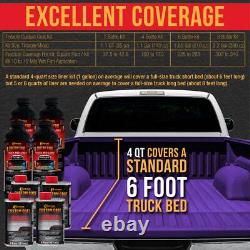 Custom Coat Bright Purple 2 Gal Urethane Spray-On Truck Bed Liner Spray Gun Kit