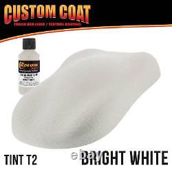 Custom Coat Bright White 1.5 Gal Urethane Spray-On Truck Bed Liner Spray Gun Kit