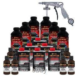 Custom Coat Dakota Brown 1.5 Gal Urethane Spray-On Truck Bed Liner Spray Gun Kit