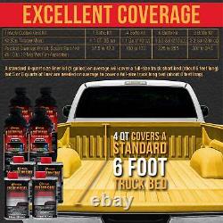 Custom Coat Safety Yellow 2 Gal Urethane Spray-On Truck Bed Liner Spray Gun Kit
