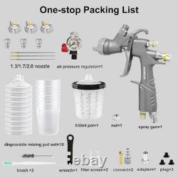 D1 LVLP Spray Gun Kit? Easy-To-Use Premium Paint Gun for Cars & DIY