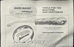 DEM-BART GUN STOCK CHECKERING (MASTER) TOOL KIT 18 Lines Per Inch UNUSED