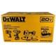 Dewalt 20v Max 3 Tool Combo Kit Dck397hm2 Impact Flashlight Grease Gun New