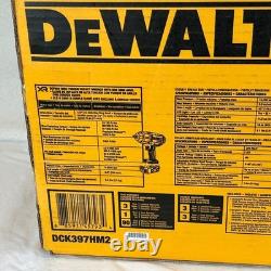 DEWALT 20V MAX 3 Tool Combo Kit DCK397HM2 Impact Flashlight Grease Gun New