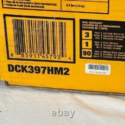 DEWALT 20V MAX 3 Tool Combo Kit DCK397HM2 Impact Flashlight Grease Gun New