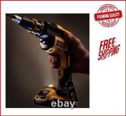 DEWALT 20V MAX XR Cordless Screw Gun/Cut-out Tool Combo Kit Batteries, Charger