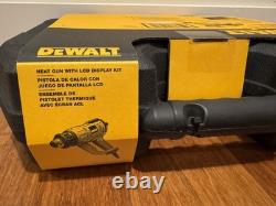 DEWALT D26960K Heat Gun with LCD Display & Hard Case/Accessory Kit BRAND NEW