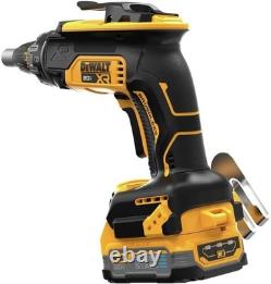 DEWALT DCF630E1 20V MAX Brushless Drywall Screw Gun Kit 1.7Ah Battery NEW