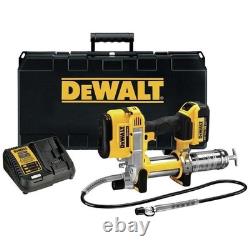 DEWALT DCGG571M1 20V MAX Lithium-Ion Cordless Grease Gun Kit (4 Ah) NEW US
