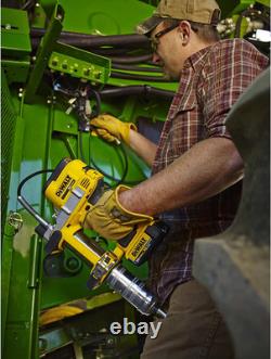 DEWALT Grease Gun Kit 20V MAX with 4.0Ah Battery and Charger, Cordless Grease Gu