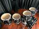 Dw Drums Sets Maple Drum Workshop Collector's Gun Metal Sparkle Glass 5pc Kit