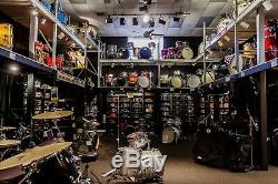 DW Drums sets Maple Drum Workshop Collector's Gun Metal Sparkle Glass 5pc kit