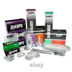DeVilbiss DeKups Reusable Disposable Paint Cups, Filters & Lids Kit 802371