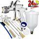 Devilbiss Flg-g5 1.3mm Paint Spray Gun With 13 Piece Cleaning Kit