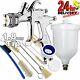 Devilbiss Flg-g5 1.8mm Paint Spray Gun With 13 Piece Cleaning Kit