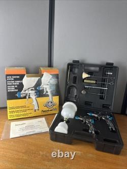 DeVilbiss StartingLine 802141 HVLP Gravity Feed Auto Paint Finish Spray Gun Kit