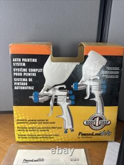 DeVilbiss StartingLine 802141 HVLP Gravity Feed Auto Paint Finish Spray Gun Kit