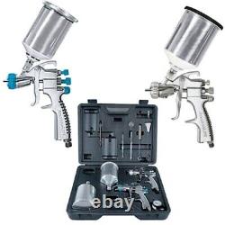 DeVilbiss StartingLine 802343 HVLP Gravity Feed Auto Paint, Primer Spray Gun Kit