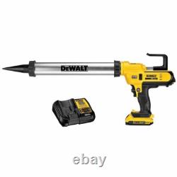 DeWALT DCE580D1 20V MAX 300-600ml Sausage Pack Adhesive Gun Kit NEW IN US