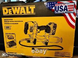 DeWalt 20V Variable Speed Max Lithium Ion Grease Gun Tool Kit DCGG571M1