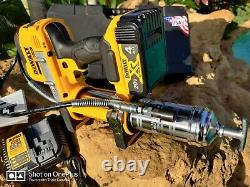 DeWalt 20V Variable Speed Max Lithium Ion Grease Gun Tool Kit DCGG571M1