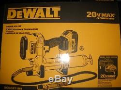 DeWalt DCGG571M1 20V 20 Volt MAX 4.0 AH Lithium Ion Cordless Grease Gun Kit NEW