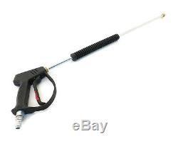 Deluxe SPRAY GUN, WAND, 50' HOSE (Non-Marking) & TIPS Power Pressure Washer 4000