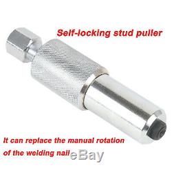 Dent Puller Welder Kit Car Body Spot Repair Device Stud Welding Hammer Gun 110V