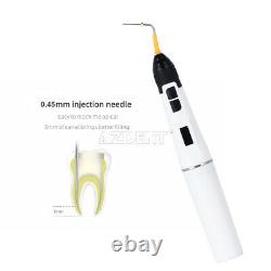 Dental Endodontic Gutta Percha Obturation System Gun + Pen + Needles + Tips Kit