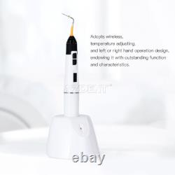 Dental Gutta Percha Obturation System Endo Heated Pen &Gun Kit with F M FM Tips