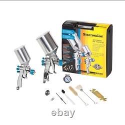 DevilBiss StartingLine HVLP Automotive Painting and Touch Up Spray Gun Kit