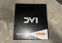 Devilbiss 704521 DV1 Clearcoat Spray Gun Kit C1+ and C2+ Caps New