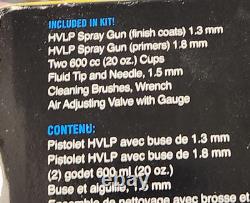 Devilbiss 802343 Startingline Complete Auto Painting & Priming KIt Guns New