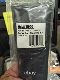 Devilbiss Flg4 mastery kit- 1.3 1.5 1.8 & 2.2 Finish line spray gun